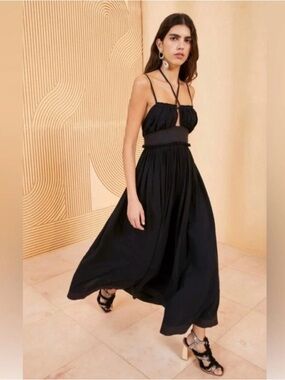 ulla johnson ella cutout halter dress ella dress